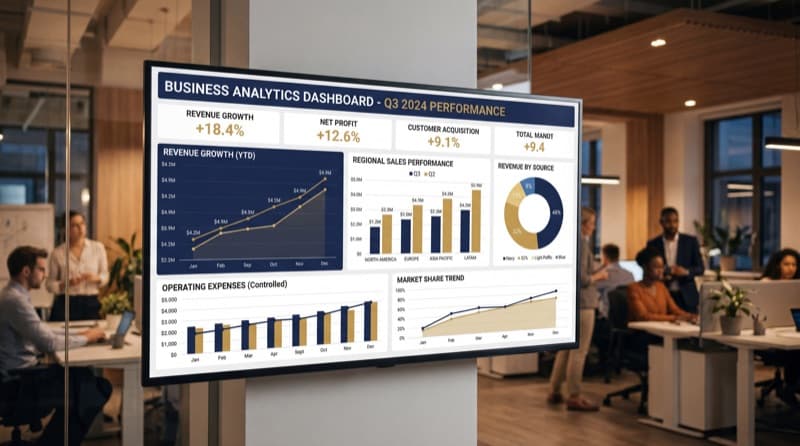 Dashboard de valoración de clínica dental